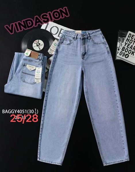 Джинсы Vindassion (25-28) 4051 l.blue (деми)