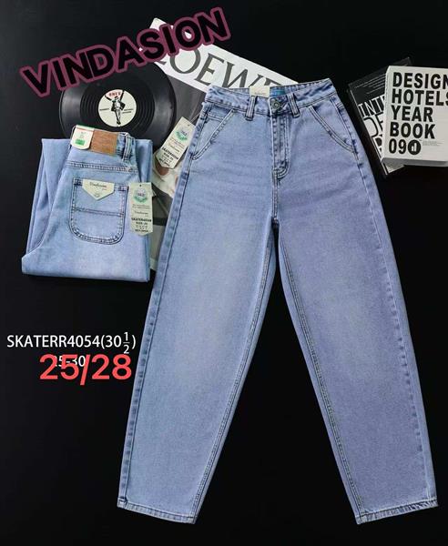Джинсы Vindassion (25-28) 4054 l.blue (деми)