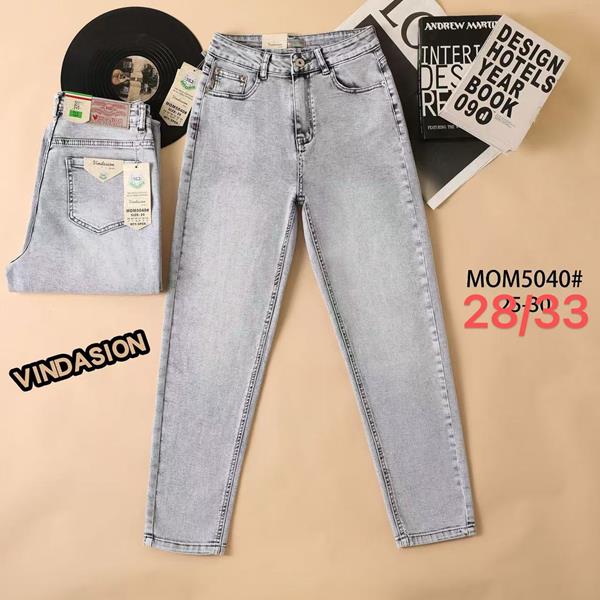 Джинсы Vindassion (28-33) 5040 l.grey (деми)