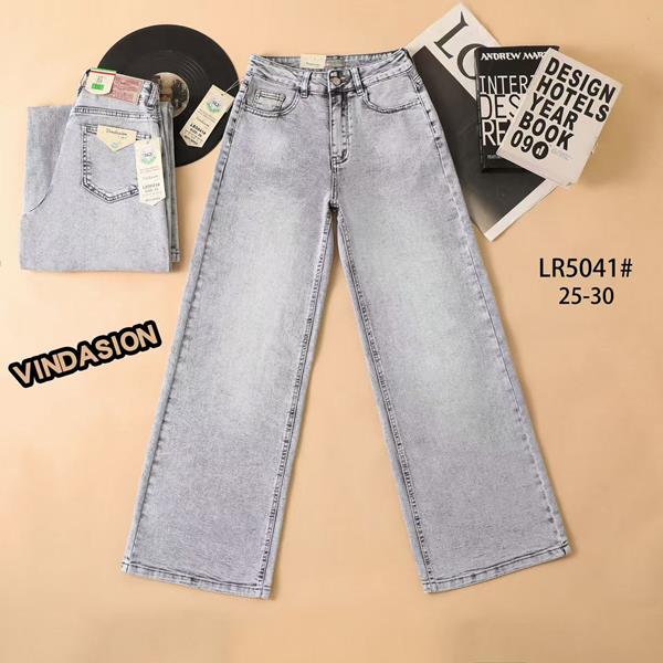 Джинсы Vindassion (25-30) LR5041 l.grey (деми)
