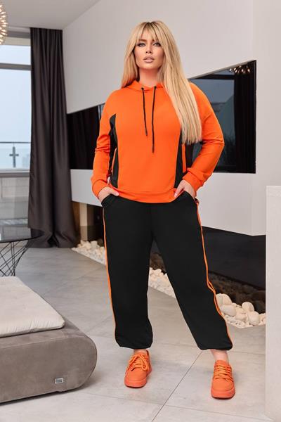 Костюм спорт Seven Zikina (46-60) 904 orange (деми)