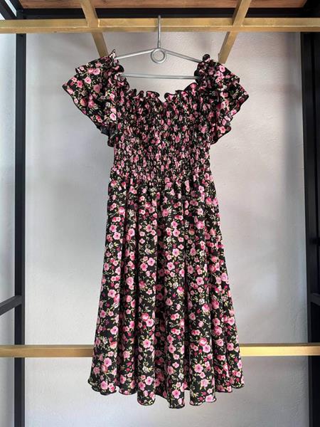 Платье Arina (42-48) 1500 black (лето)