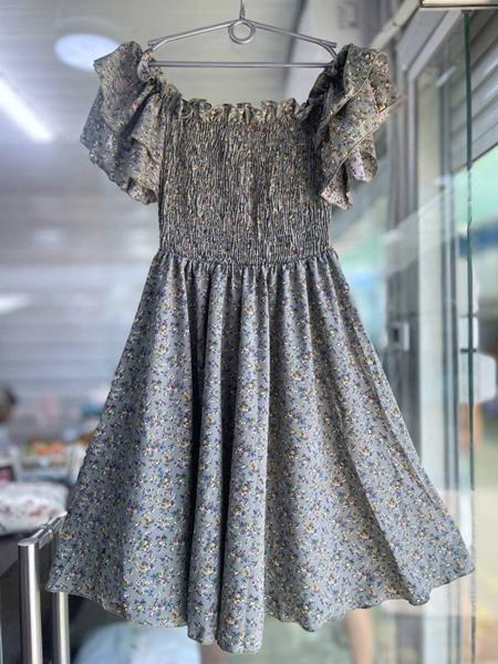 Платье Arina (42-48) 1500 grey (лето)