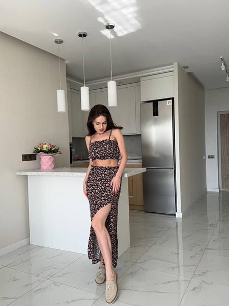 Костюм Arina (42-48) 2277 black (лето)
