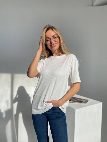 Футболка Arina (42-52) 5018 white (лето)