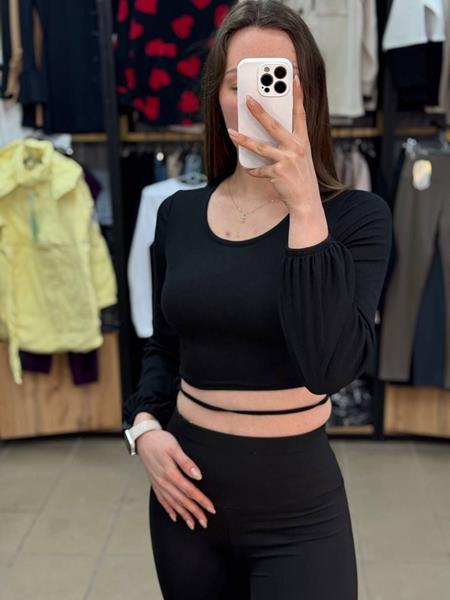 Топ Arina (42-48) 5068 black (деми)