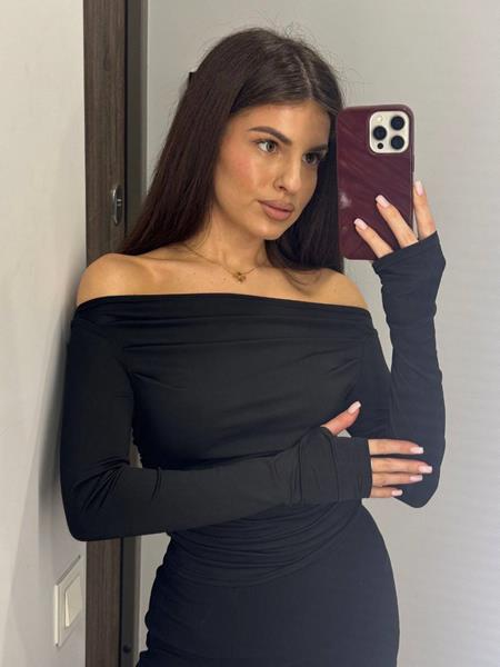 Свитер Arina (42-48) 5136 black (деми)