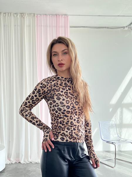 Свитер Arina (42-48) 5147-1 brown (деми)