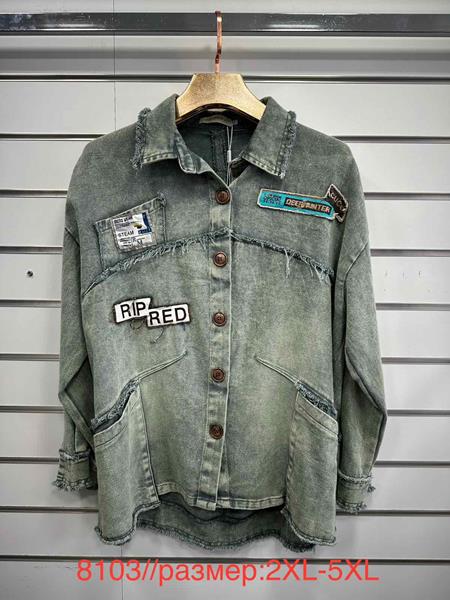 Куртка Even&Efair (2XL-5XL) 8103 grey (деми)