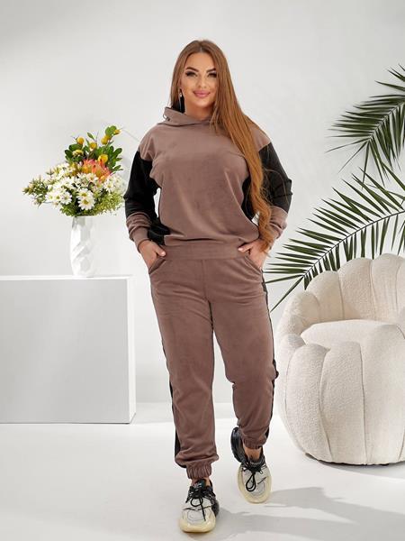 Костюм спорт WideRange (46-50) 712 brown (деми)