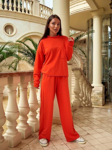 Костюм спорт WideRange (48-58) 858-1 orange (деми)