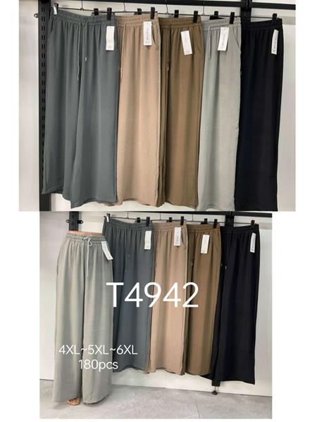 Штаны Sport style (4XL-6XL) T4942 mix (лето)