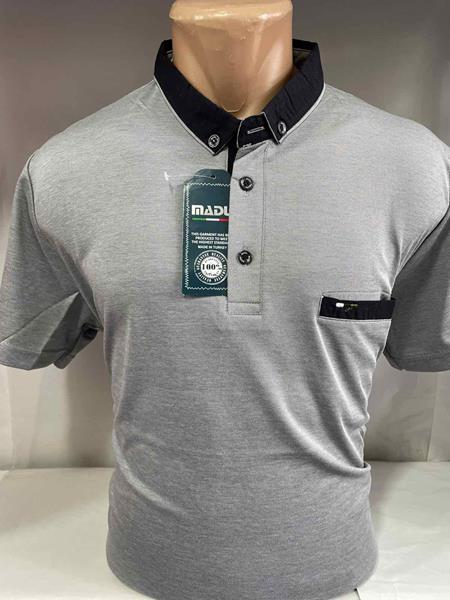 Футболка Sabihina (L-3XL) SB602 l.grey (лето)