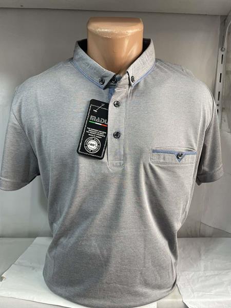 Футболка Sabihina (L-3XL) SB607 l.grey (лето)