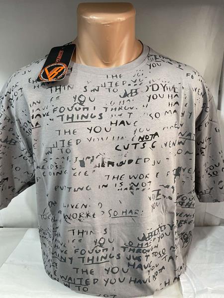Футболка Sabihina (2XL-6XL) SB622 grey (лето)