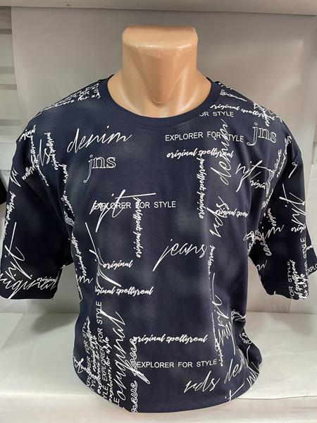 Футболка Sabihina (3XL-6XL) SB625 navy (лето)