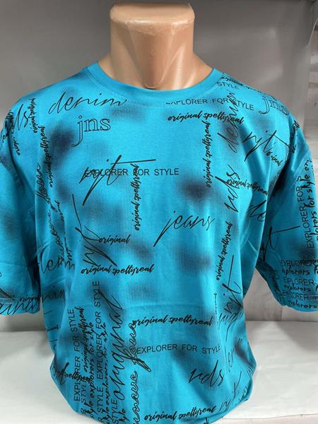 Футболка Sabihina (3XL-6XL) SB627 l.blue (лето)