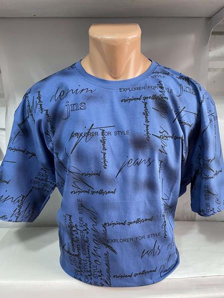 Футболка Sabihina (M-2XL) SB635 blue (лето)