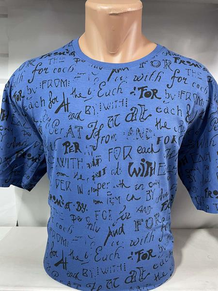 Футболка Sabihina (3XL-6XL) SB644 blue (лето)