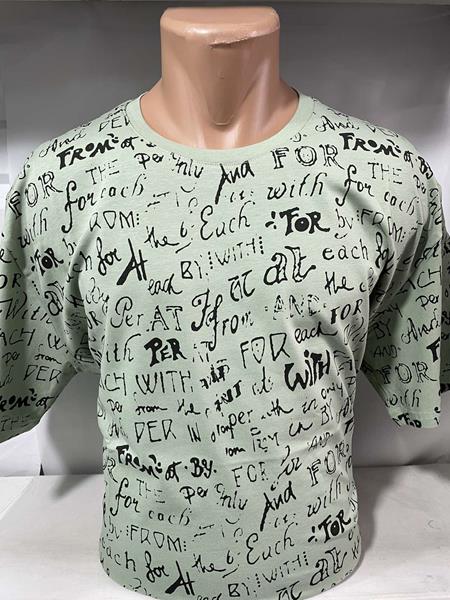 Футболка Sabihina (3XL-6XL) SB645 mint (лето)