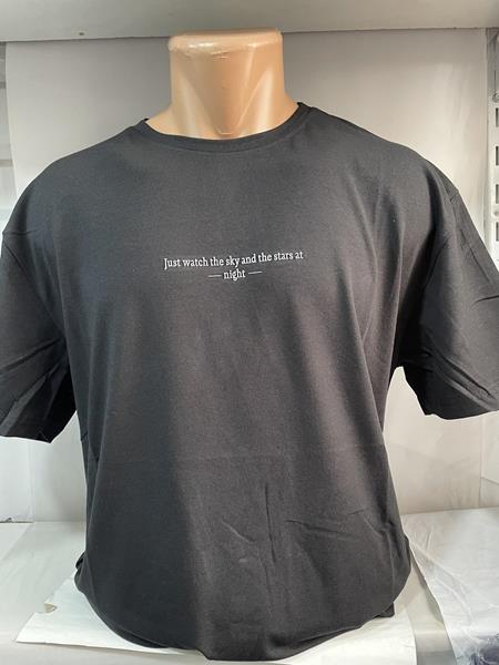 Футболка Sabihina (2XL-6XL) SB648 black (лето)