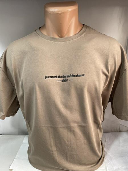 Футболка Sabihina (2XL-6XL) SB650 beige (лето)