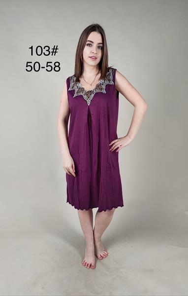 Ночнушка Fili Wear (50-58) 103 purple (лето)