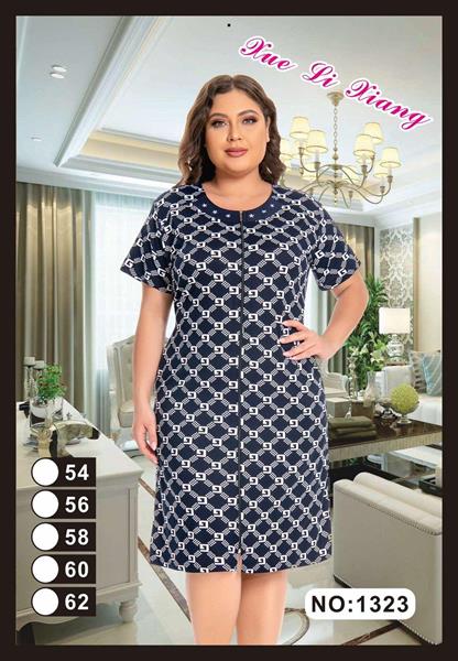 Халат Fili Wear (54-62) 1323 navy (лето)