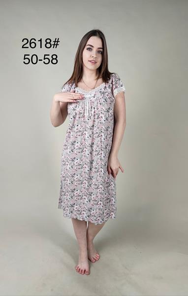 Ночнушка Fili Wear (50-58) 2618 grey (лето)