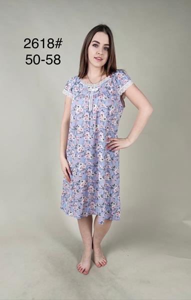 Ночнушка Fili Wear (50-58) 2618 l.blue (лето)