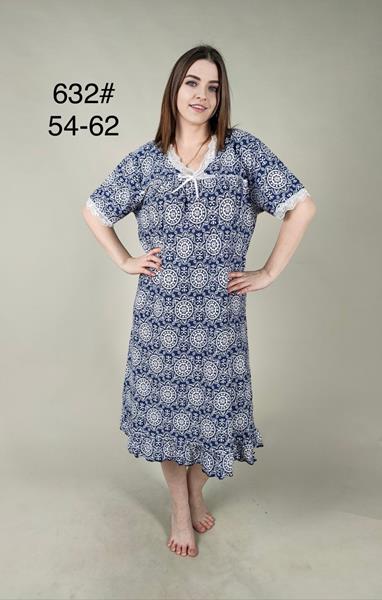 Ночнушка Fili Wear (54-62) 632 navy (лето)