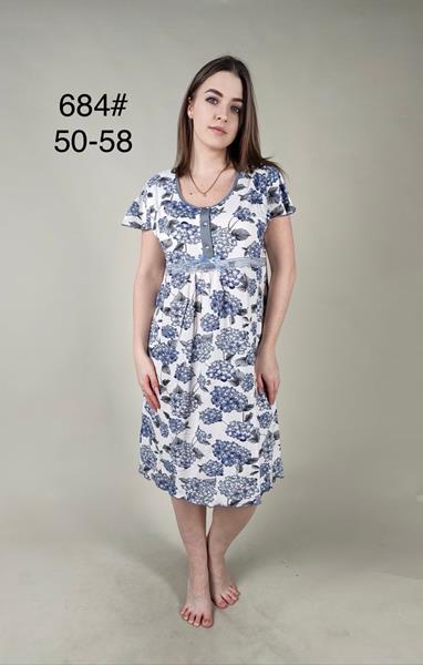 Ночнушка Fili Wear (50-58) 684 blue (лето)
