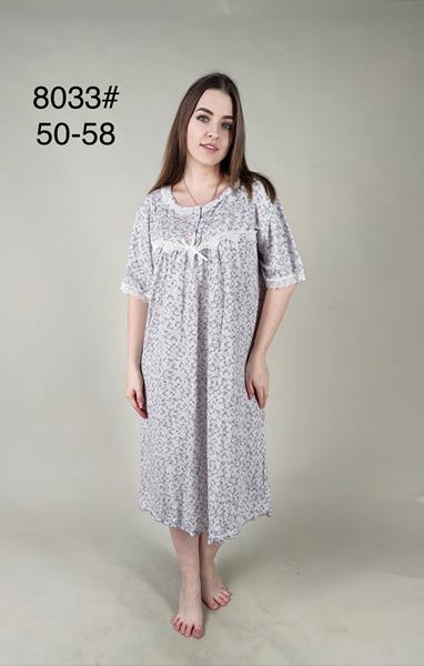Ночнушка Fili Wear (50-58) 8033 grey (лето)