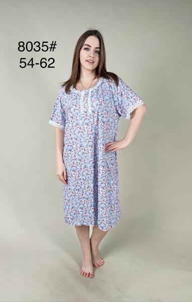 Ночнушка Fili Wear (54-62) 8035 l.blue (лето)