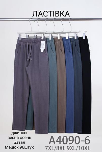 Штаны Hoan (7XL-10XL) A4090-6 mix (деми)