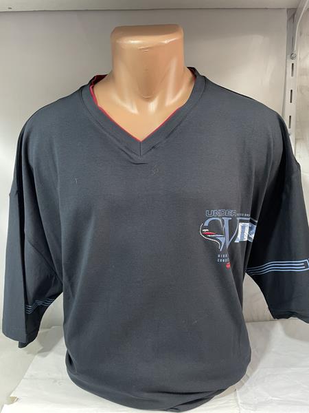 Футболка Sabihina (6XL-9XL) SB656 black-red (лето)