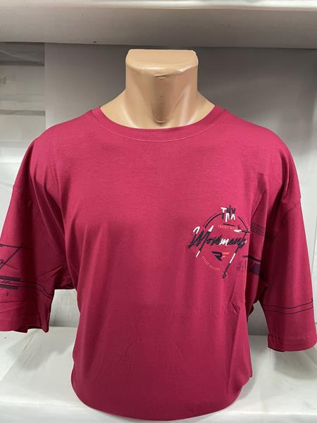 Футболка Sabihina (6XL-9XL) SB657 wine (лето)