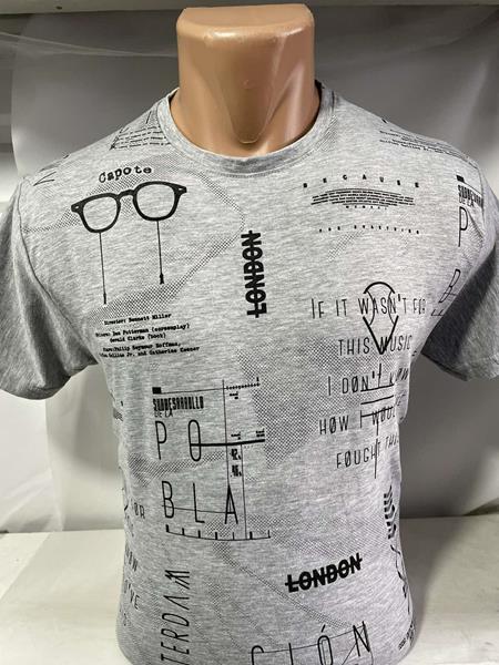 Футболка Sabihina (M-2XL) SB664 grey (лето)
