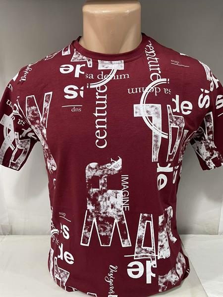 Футболка Sabihina (S-2XL) SB666 wine (лето)