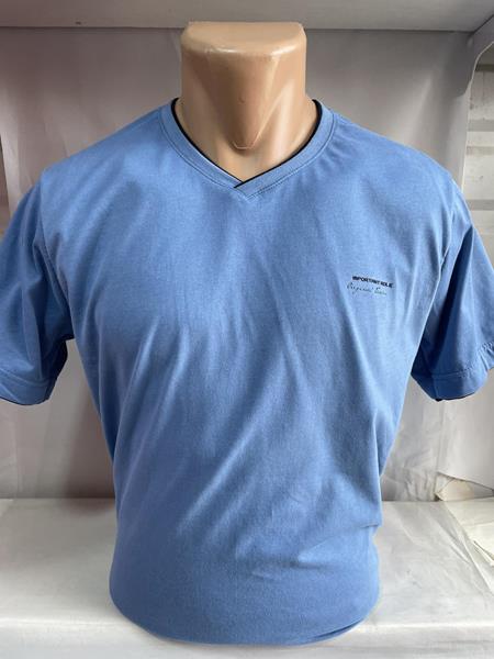 Футболка Sabihina (L-3XL) SB674 l.blue (лето)
