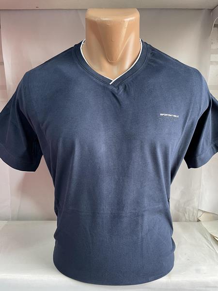 Футболка Sabihina (4XL-7XL) SB678 navy (лето)
