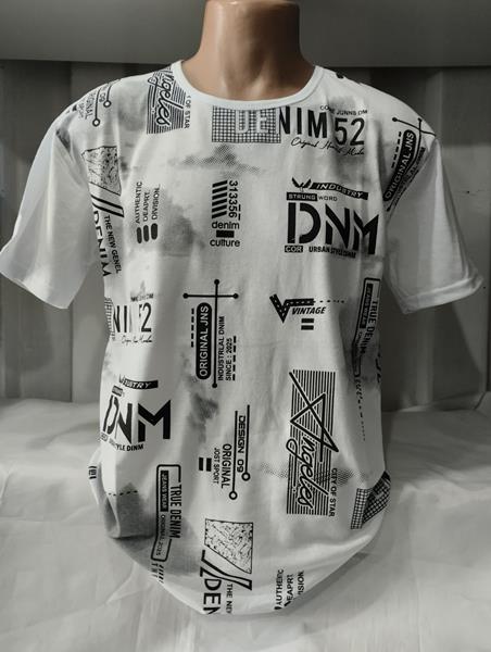 Футболка Panda (2XL-5XL) 1656 white (лето)