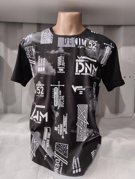 Футболка Panda (2XL-5XL) 1658 black (лето)