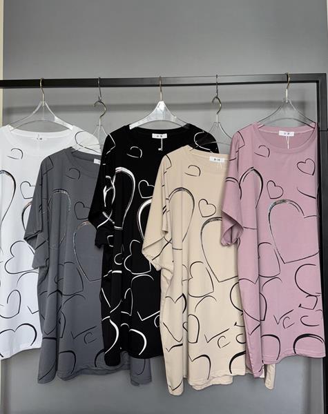 Туника Karon (one size) 1035 grey (лето)