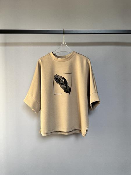 Футболка Karon (one size) 709 beige (лето)