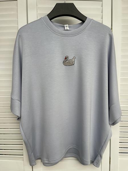 Футболка Karon (one size) 9110 grey (лето)