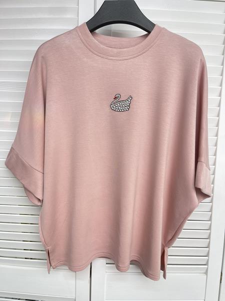 Футболка Karon (one size) 9110 pink (лето)