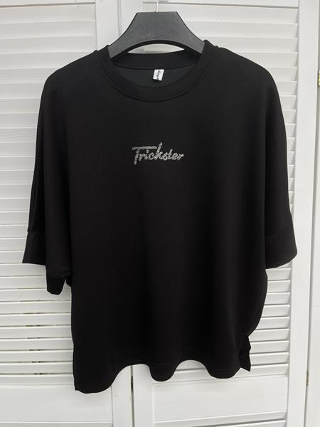 Футболка Karon (one size) 9110-7 black (лето)
