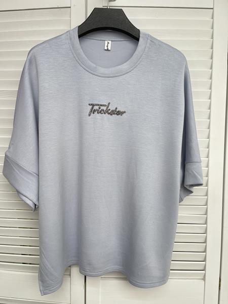 Футболка Karon (one size) 9110-7 grey (лето)