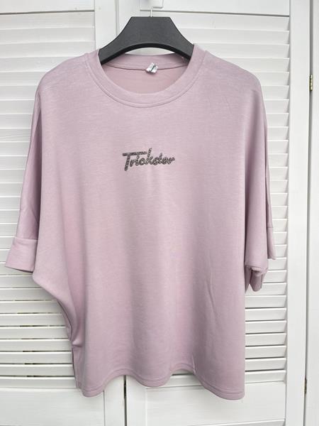 Футболка Karon (one size) 9110-7 lilac (лето)